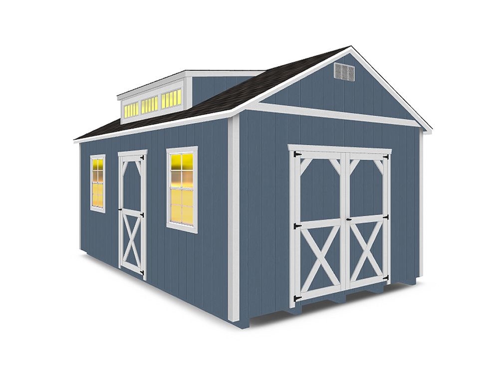 Shed With Dormer