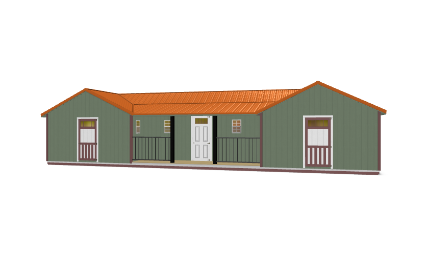 A-Frame Double Gable