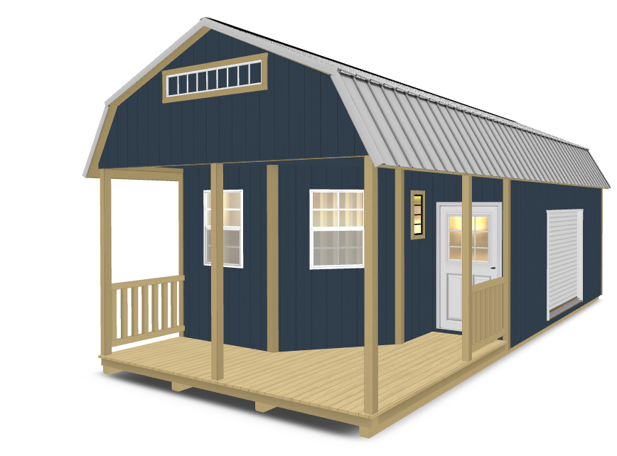 [tl]Barn With Deluxe Flipped Porch(25Aug)